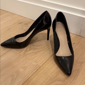 Patent Leather Black Pumps